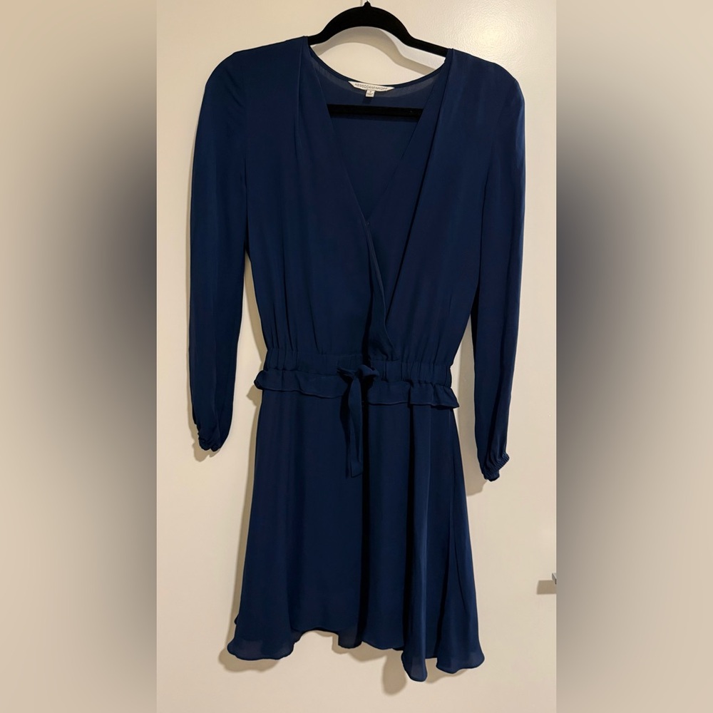 Rebecca Minkoff Elegant Navy Blue Women's Dress